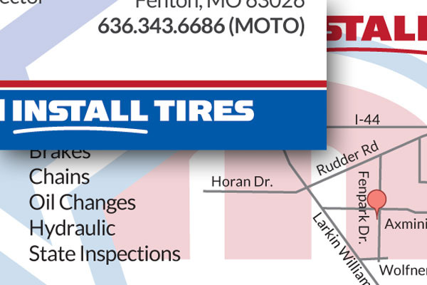 MotoTireUSA Business Cards