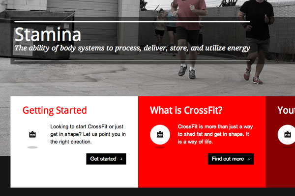 CrossFit Xtra Mile Website Screenshot